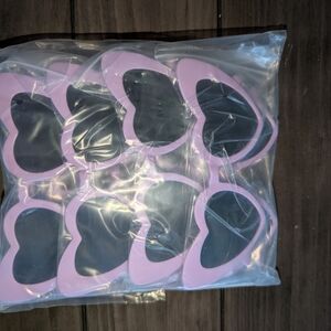 ♥️Heart Shaped Sunglasses Light Purple 8 Pack Party ~Valentine's ~favors